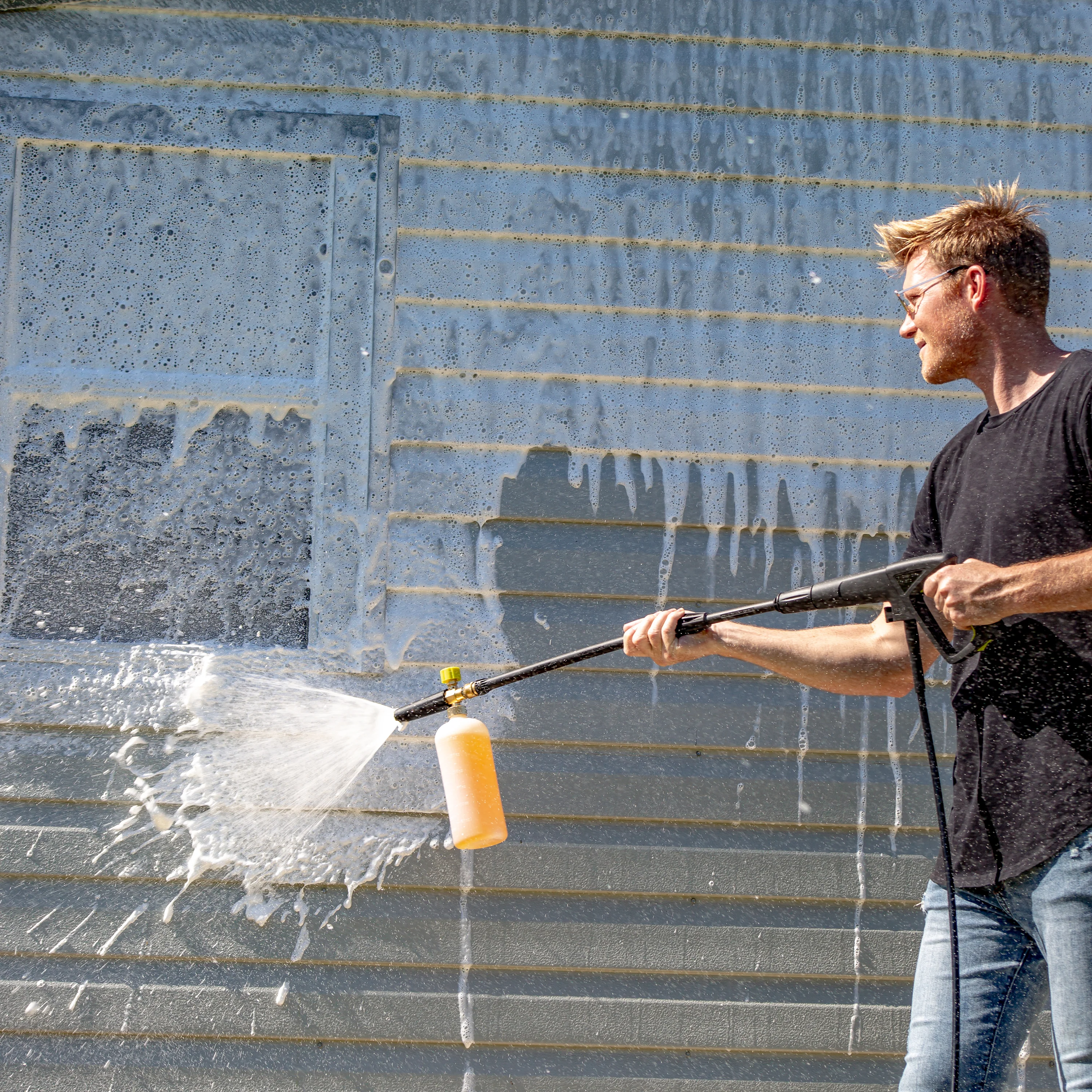 Sun Joe Pressure Washer Surface & Patio Cleaner + Foam Cannon Bundle - Image 24
