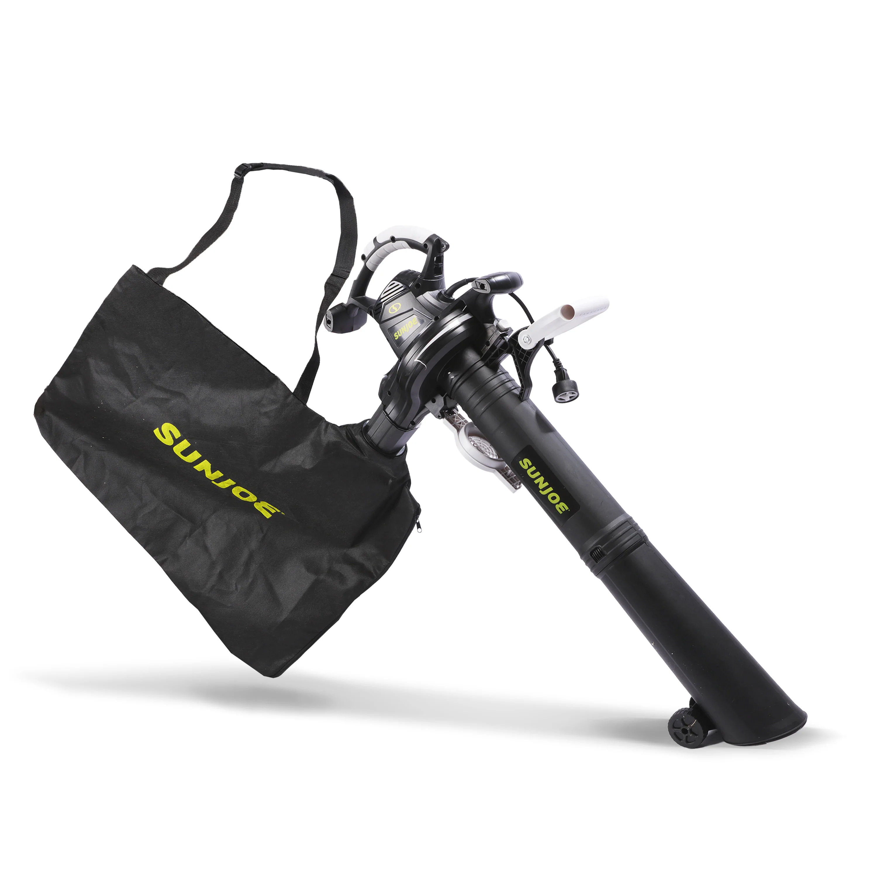 Sun Joe SJ-BVM-GA Electric Leaf Blower + Vacuum + Mulcher W/ Gutter Cleaning Attachment | 220-MPH | 14-Amp | 16:1 Mulching Ratio - Image 2