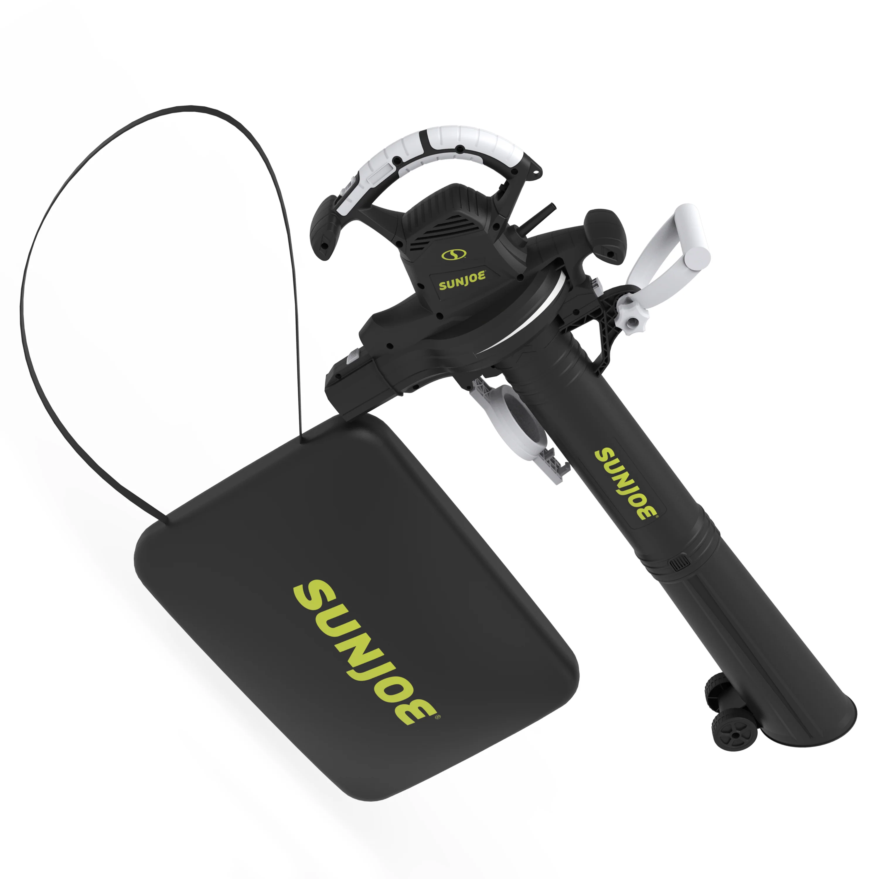 Sun Joe SJ-BVM-GA Electric Leaf Blower + Vacuum + Mulcher W/ Gutter Cleaning Attachment | 220-MPH | 14-Amp | 16:1 Mulching Ratio - Image 7
