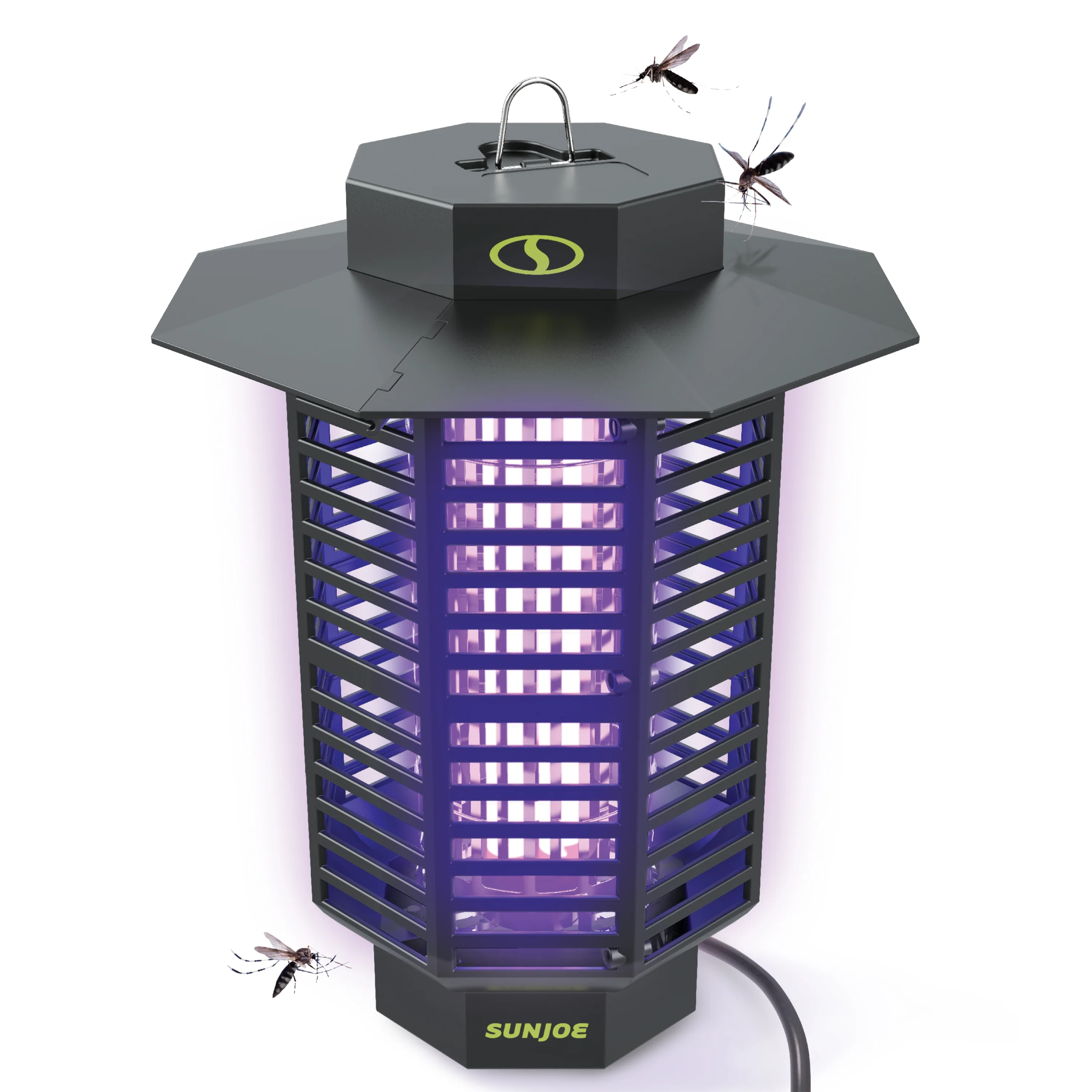 Sun Joe SJ-BZ18W 18-Watt UV Indoor/Outdoor Bug Zapper | 1600 sq ft Coverage | Whisper Quiet Operation | For Mosquitos, Flies, Gnats, Moths, and More - Image 9
