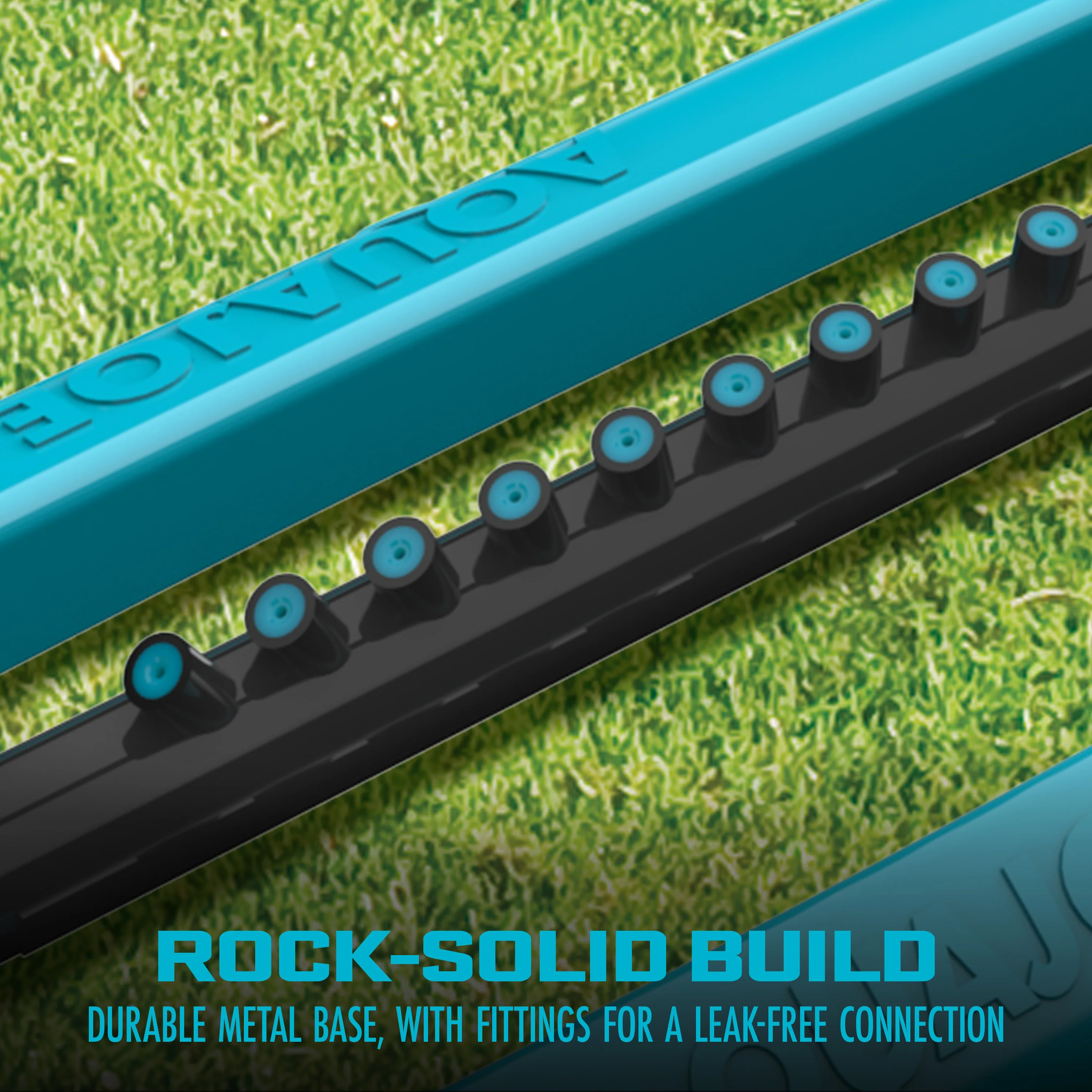 Aqua Joe Indestructible Metal Base Oscillating Sprinkler | Adjustable Spray Patterns | 3,600 Sq. Ft. Max Coverage - Image 6