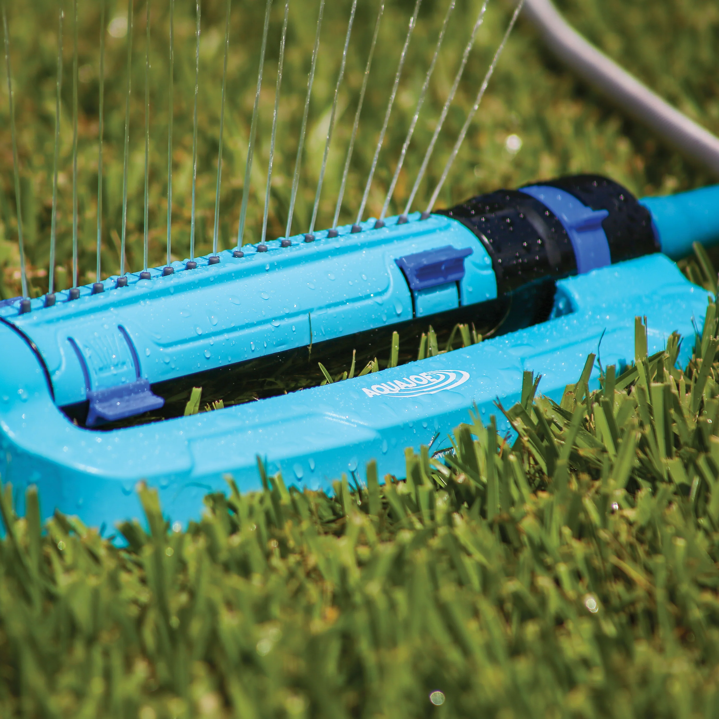 Aqua Joe SJI-TLS18 Turbo Oscillating Lawn Sprinkler | 3-Way Oscillation | Range/Width/Flow Control | 4500 sq ft Max Coverage - Image 7