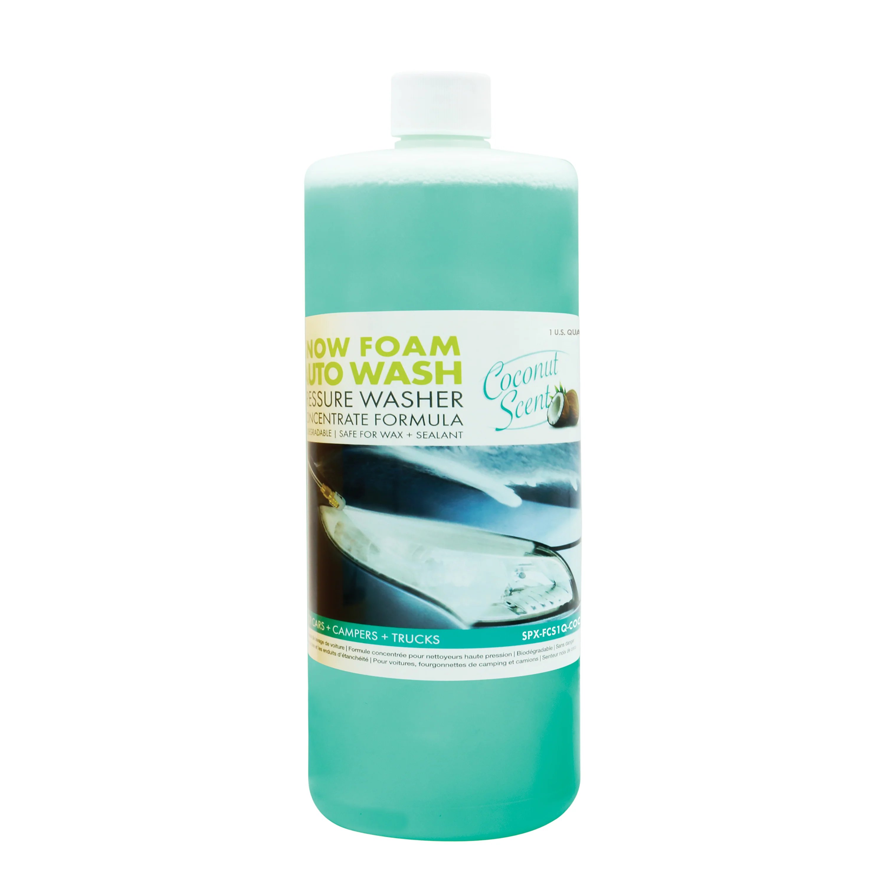 Sun Joe 3-Pack Pressure Washer Auto Snow Foam Trio | Pineapple | Orange-Vanilla | Coconut - Image 3