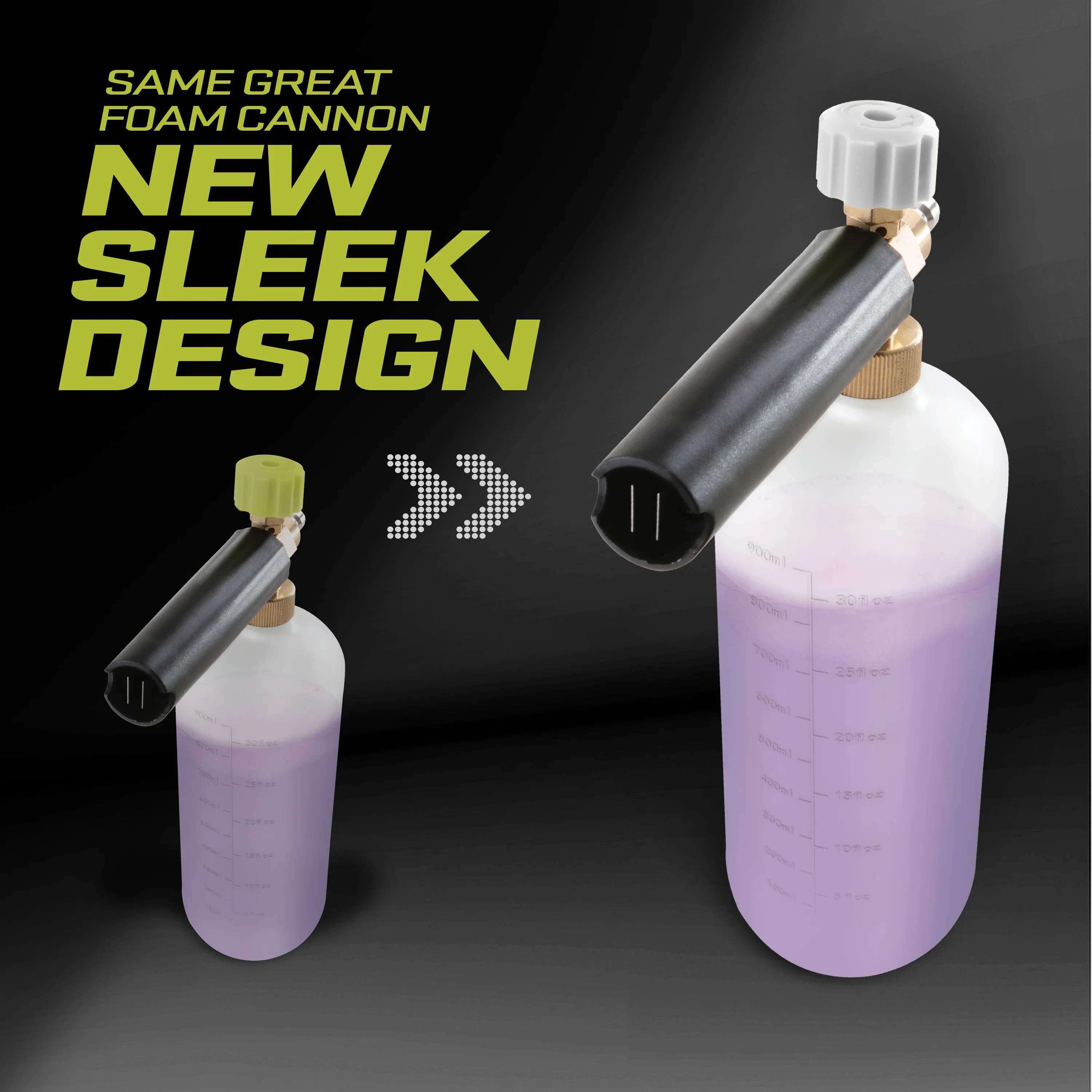 Sun Joe SPX-FC34-MAX Foam Cannon for SPX Series Electric Pressure Washers 34 Oz. | 1/4" Quick Connector | Adjustable Spray Nozzle - Image 3