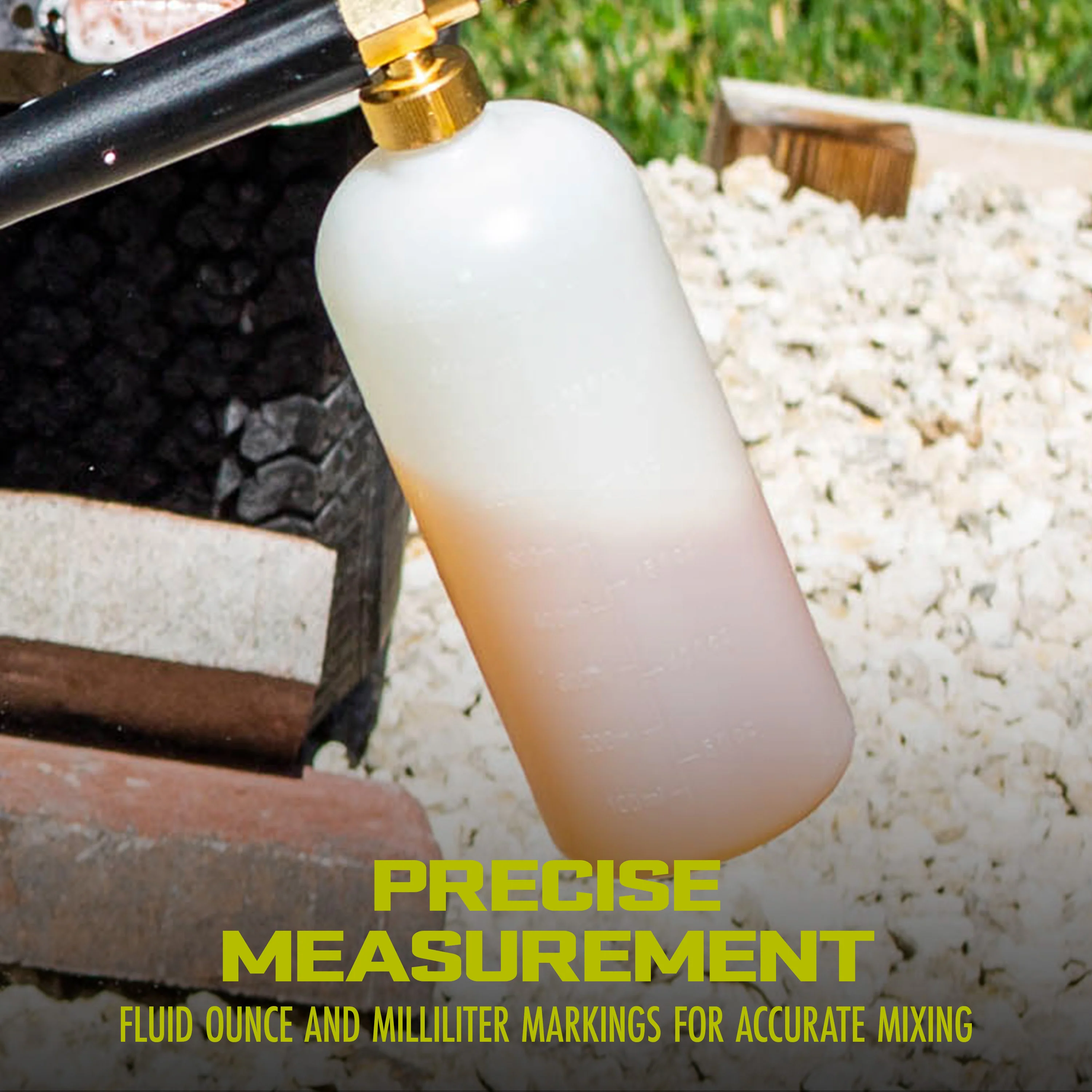 Sun Joe SPX-FC34-MAX Foam Cannon for SPX Series Electric Pressure Washers 34 Oz. | 1/4" Quick Connector | Adjustable Spray Nozzle - Image 4
