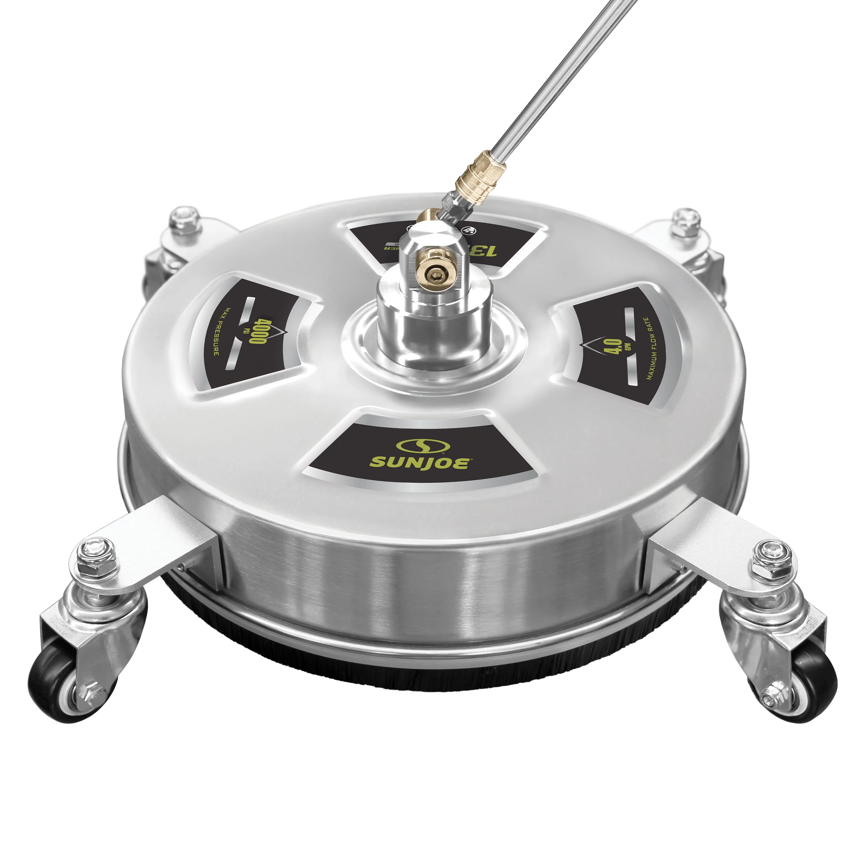 Sun Joe SPX-SC14 Universal Surface Cleaner Pressure Washer Attachment | 13-inch - Image 2