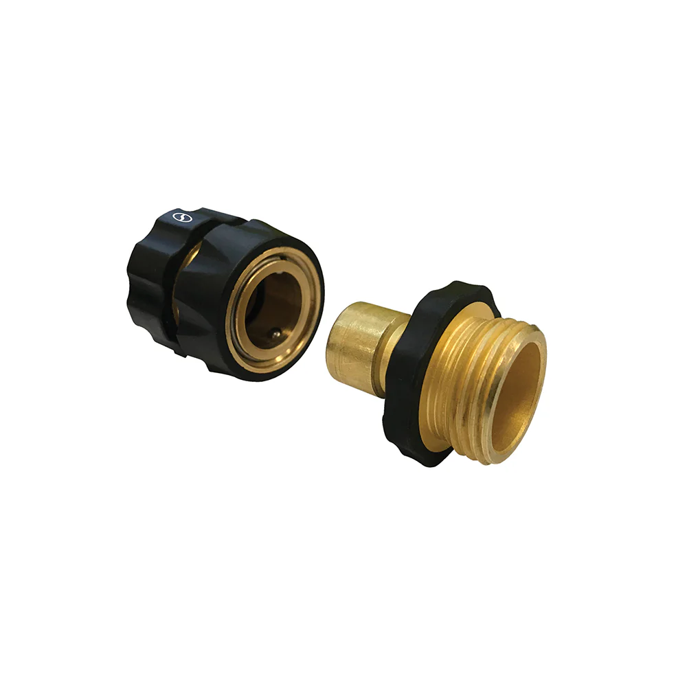 Sun Joe SPX-UQC3K Brass 3-Piece Universal Pressure Washer to Garden Hose Quick-Connect Kit - Image 2
