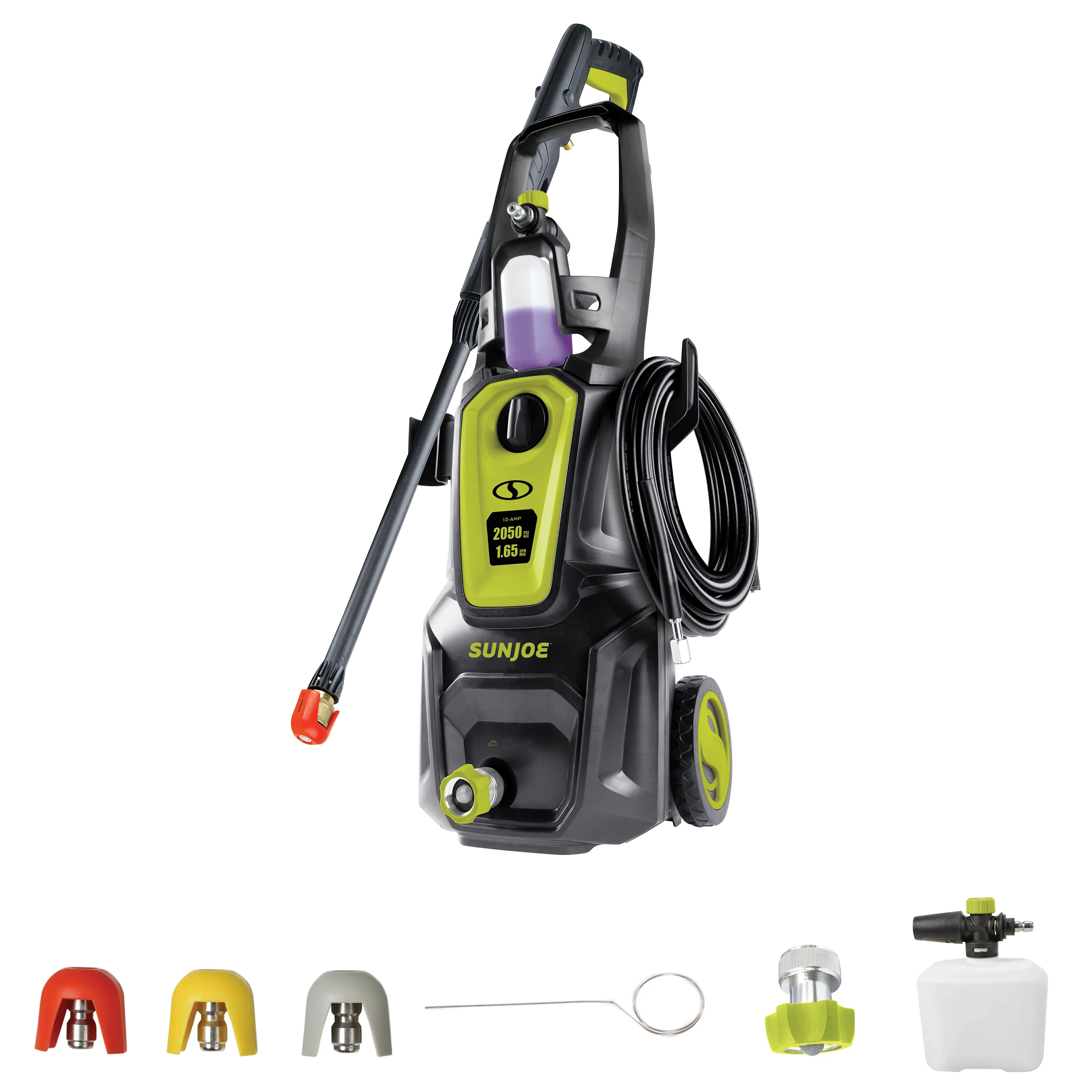 Sun Joe SPX2680-MAX Electric Pressure Washer W/ Foam Cannon + Extension Wand | 13-Amp - Image 2