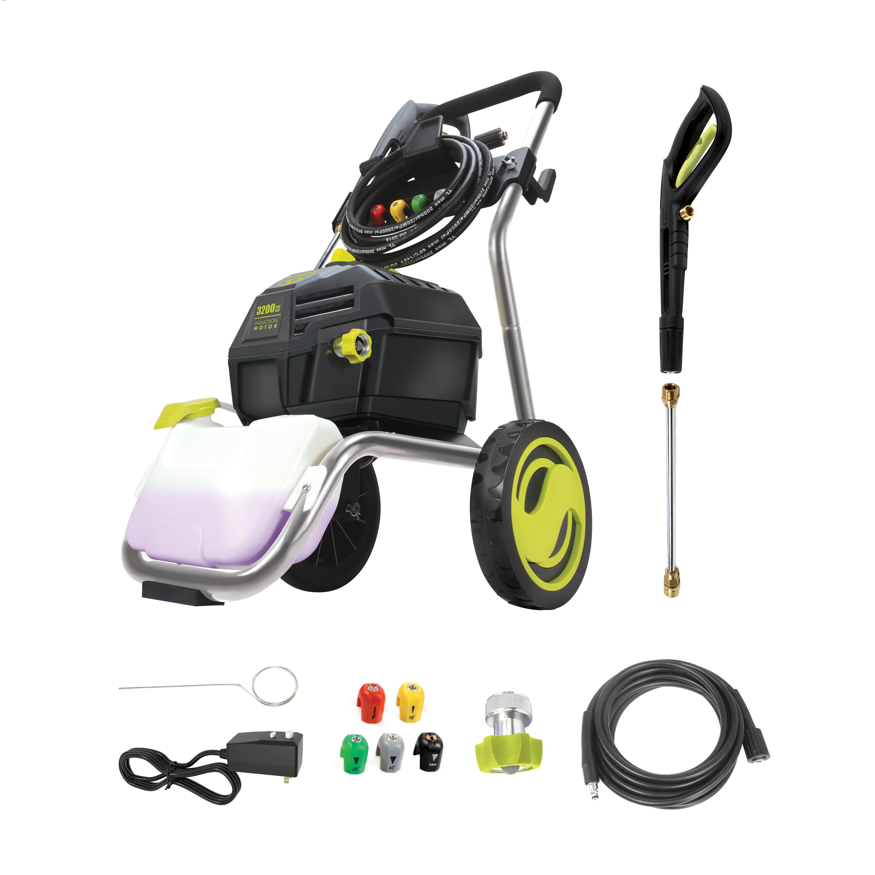 Sun Joe SPX4800 Electric Pressure Washer W/ Quick-Connect Tips + Onboard Detergent Tank | 14.9-Amp - Image 2
