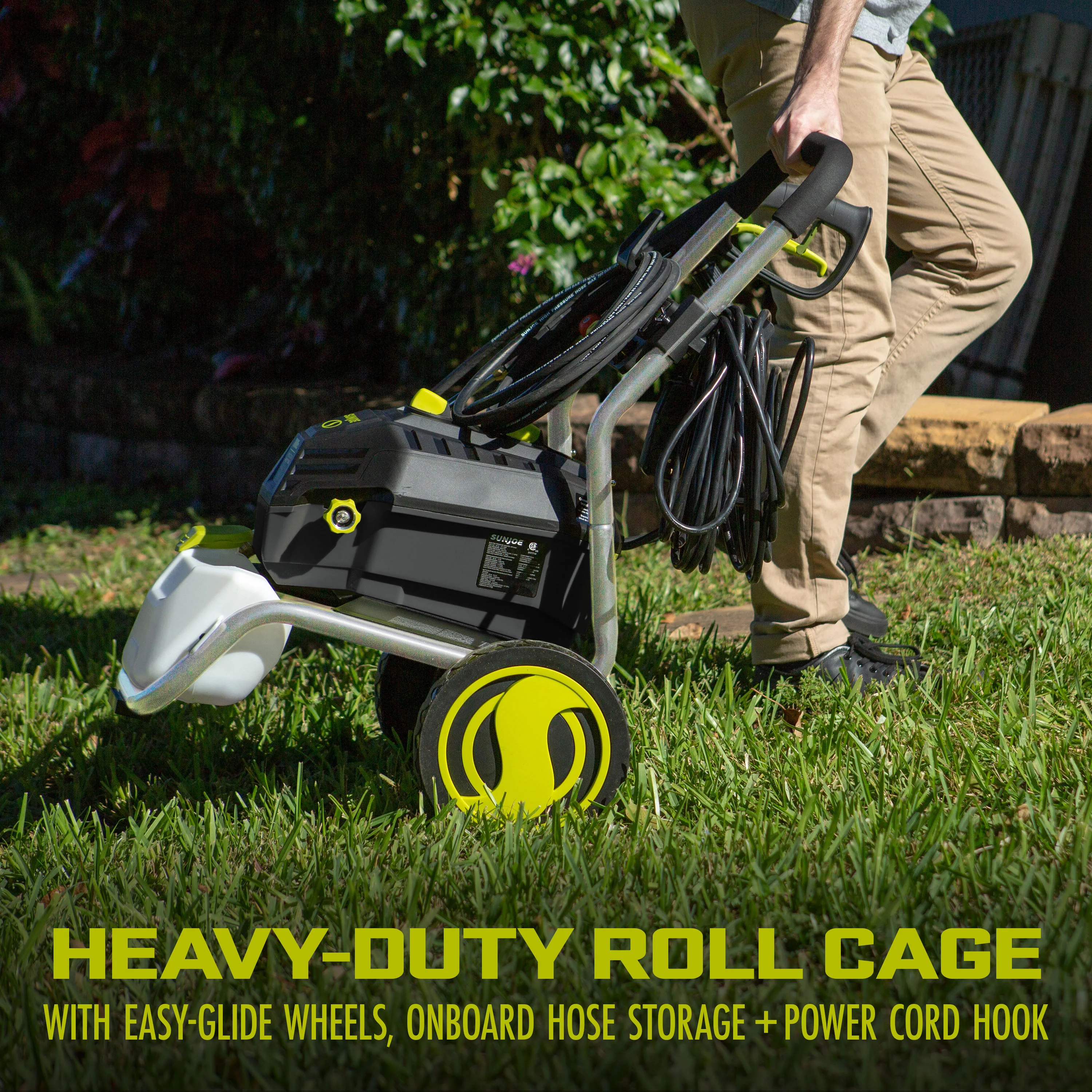 Sun Joe SPX4800 Electric Pressure Washer W/ Quick-Connect Tips + Onboard Detergent Tank | 14.9-Amp - Image 5