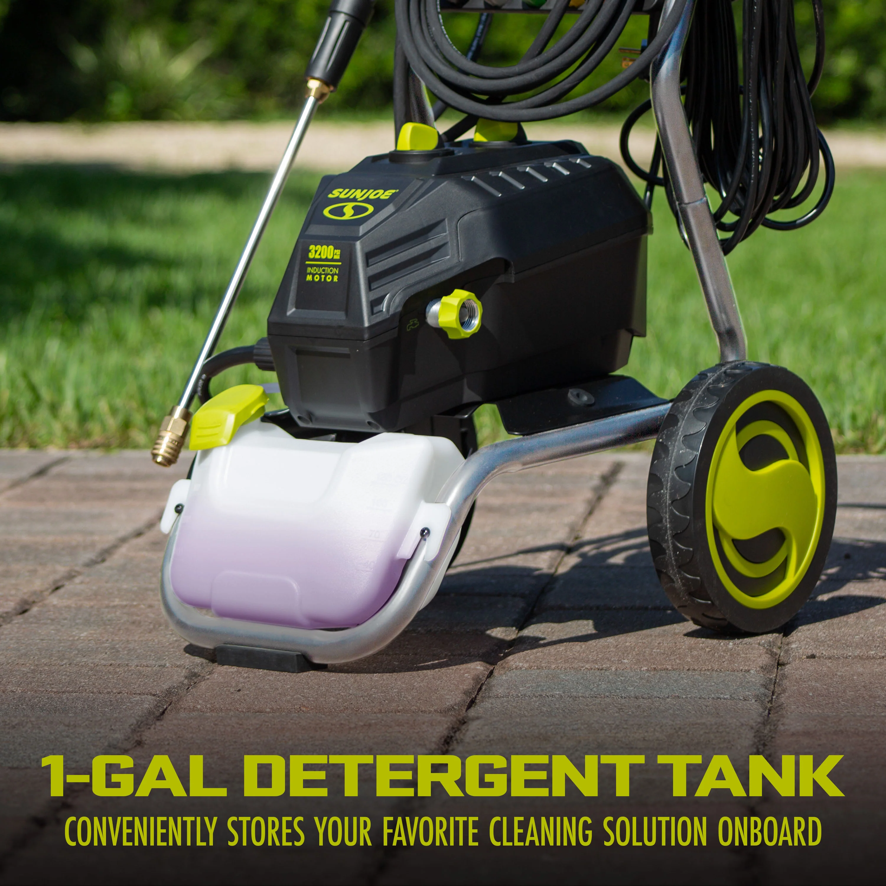 Sun Joe SPX4800 Electric Pressure Washer W/ Quick-Connect Tips + Onboard Detergent Tank | 14.9-Amp - Image 8
