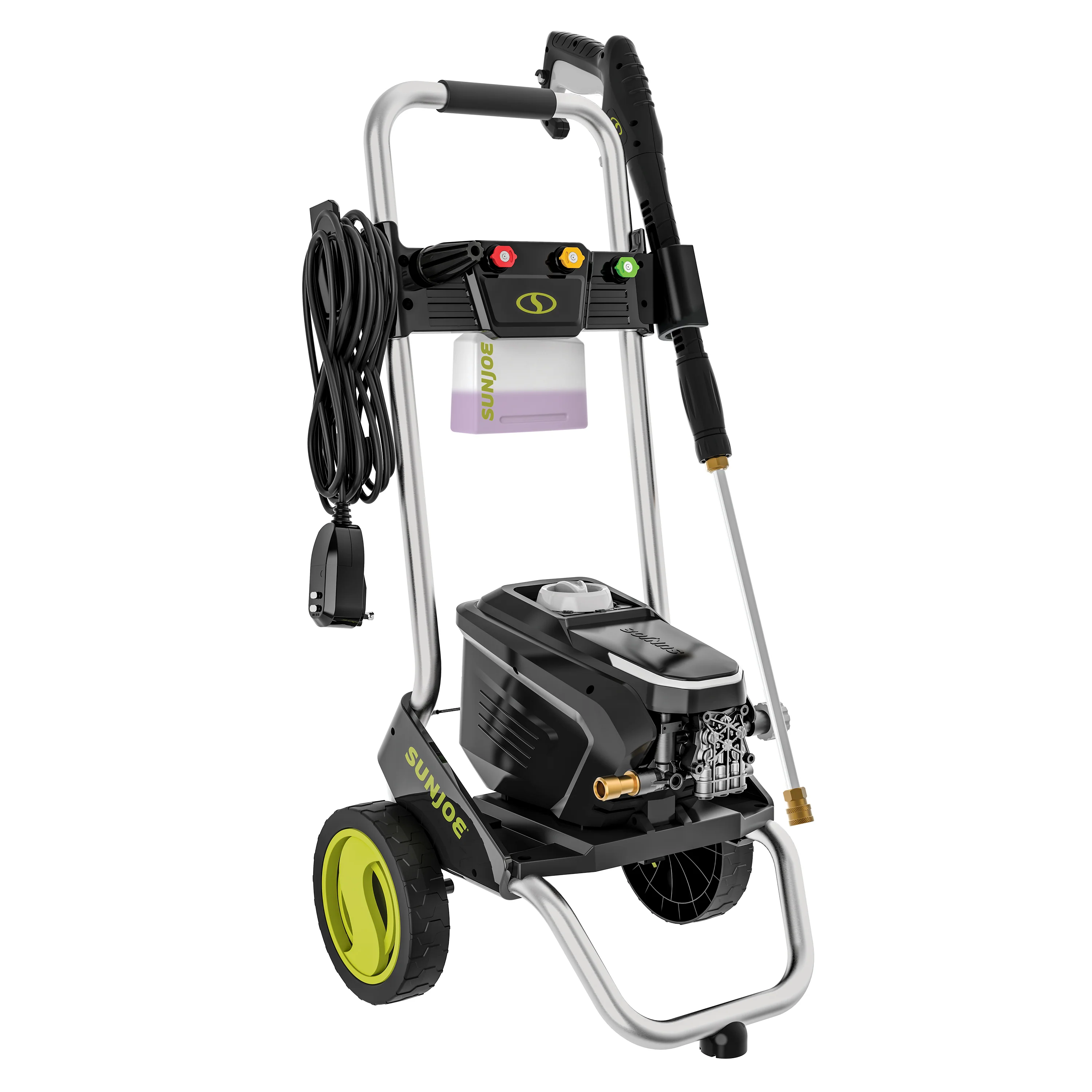 Sun Joe SPX7000-MAX Certified Rated 2200 PSI Electric Pressure Washer | Foam Cannon + Turbo Nozzle | 1.1 Rated GPM | 13-Amp - Image 2