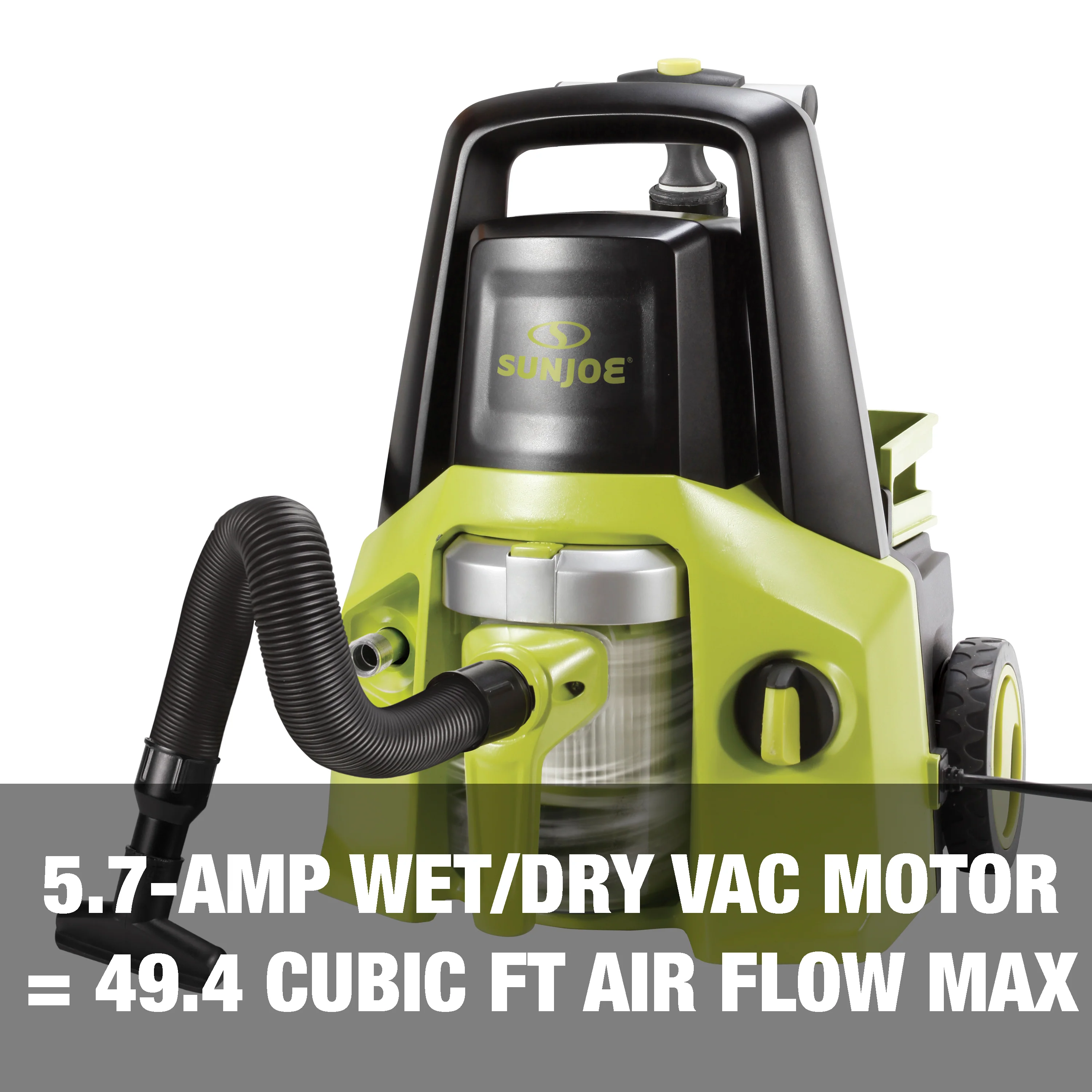 Sun Joe SPX7001E 2-in-1 Electric Pressure Washer + Vacuum | Built in Wet/Dry Vacuum System - Image 6