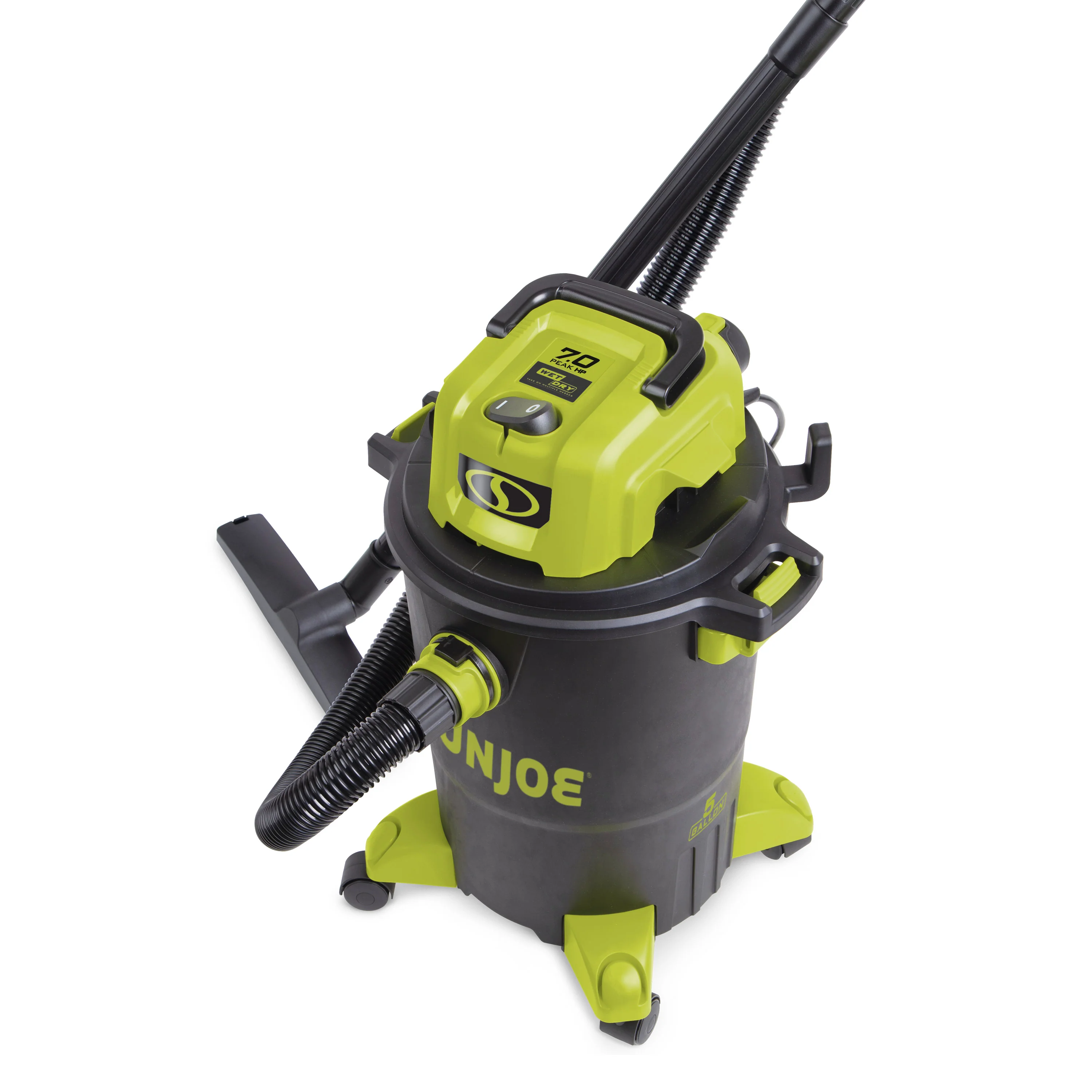 Sun Joe SWD5000 HEPA Filtration Wet/Dry Shop Vacuum w/ Cleaning Attachments | 5-Gal | 1200-Watt | 7.0 Peak HP | For Home, Workshops, Pet hair & Auto Use - Image 6