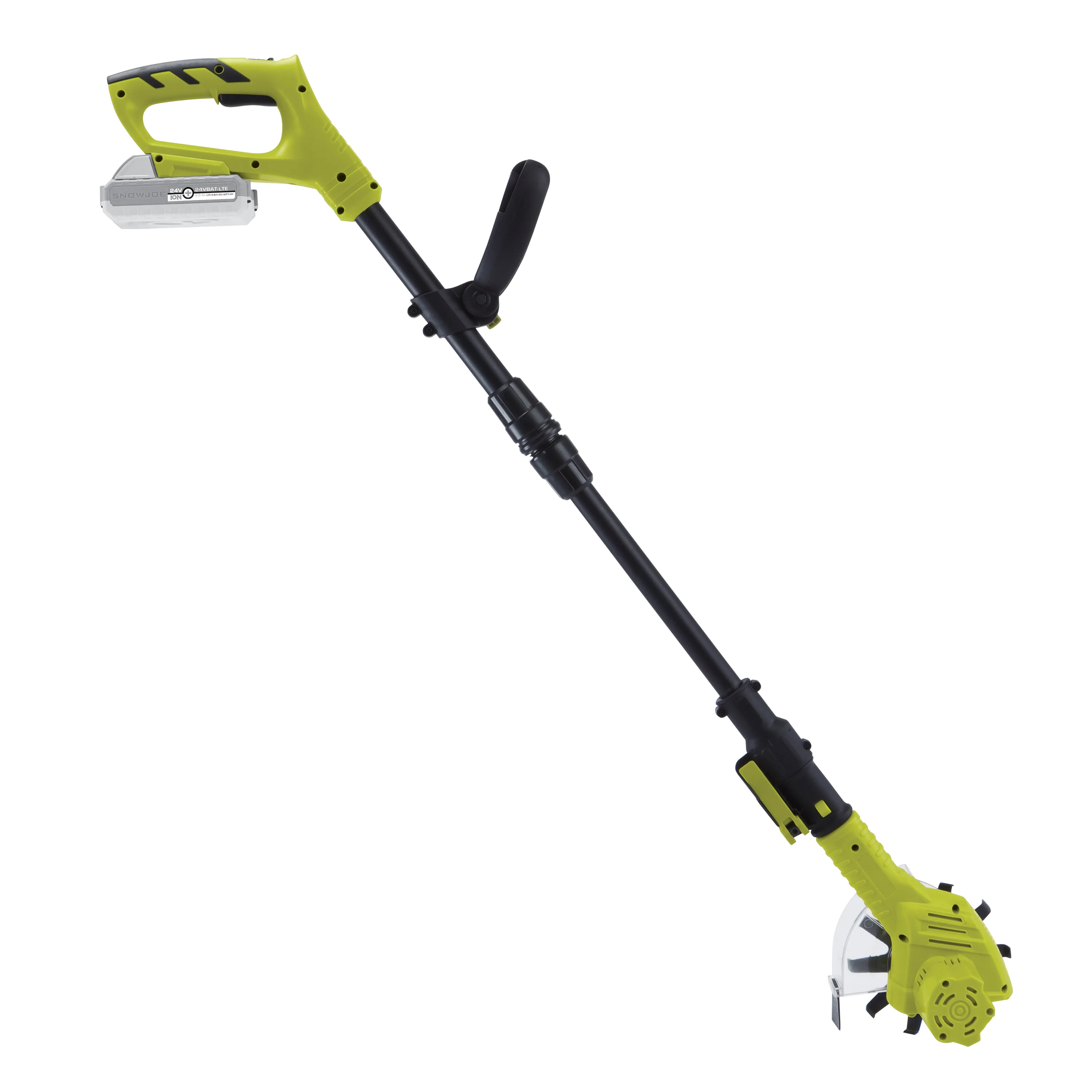 Sun Joe 24-Volt* Cordless Telescoping Weeder + Cultivator Kit | 6-Inch Blade | W/ 2.0-Ah Battery + Charger - Image 11