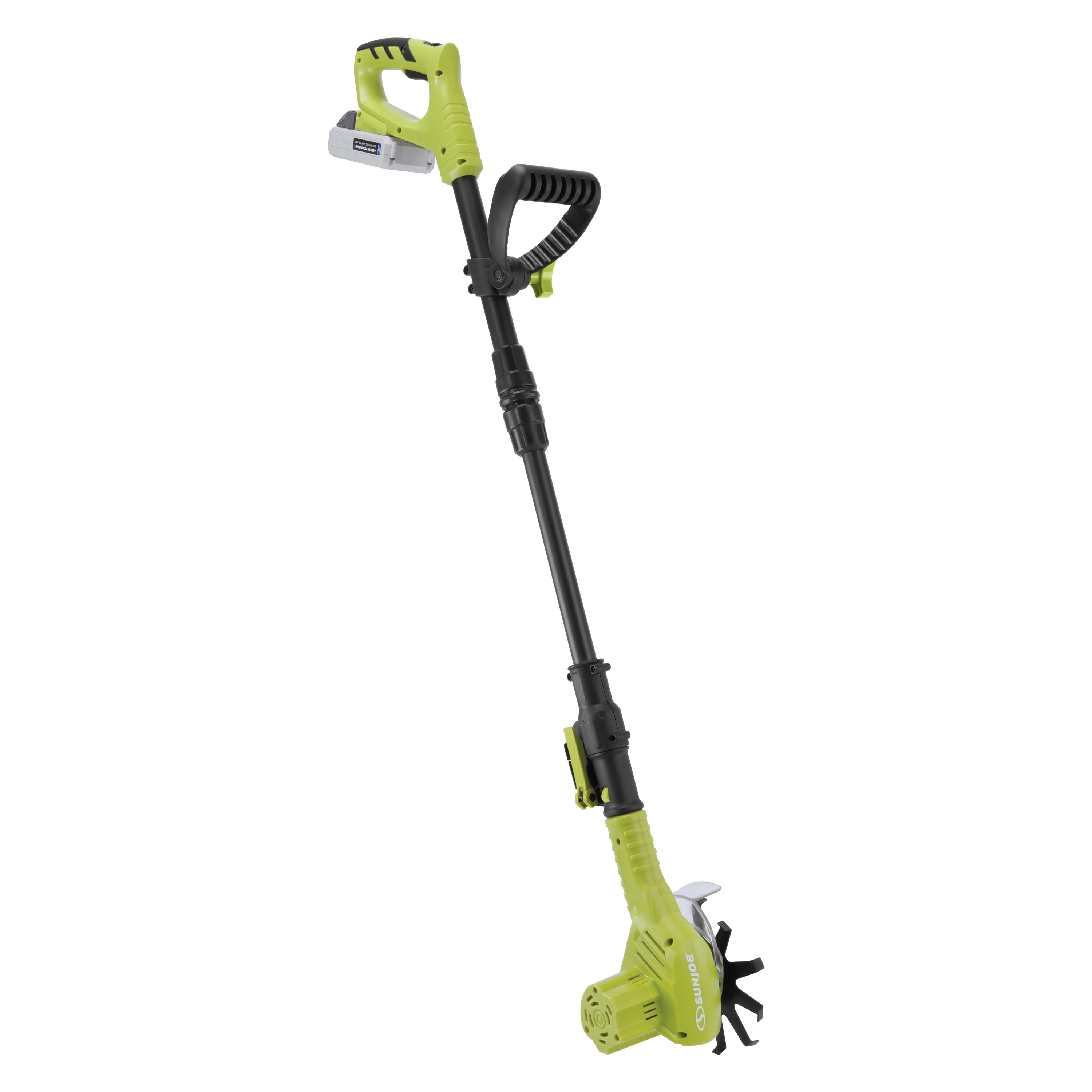 Sun Joe 24-Volt* Cordless Telescoping Weeder + Cultivator Kit | 6-Inch Blade | W/ 2.0-Ah Battery + Charger - Image 8