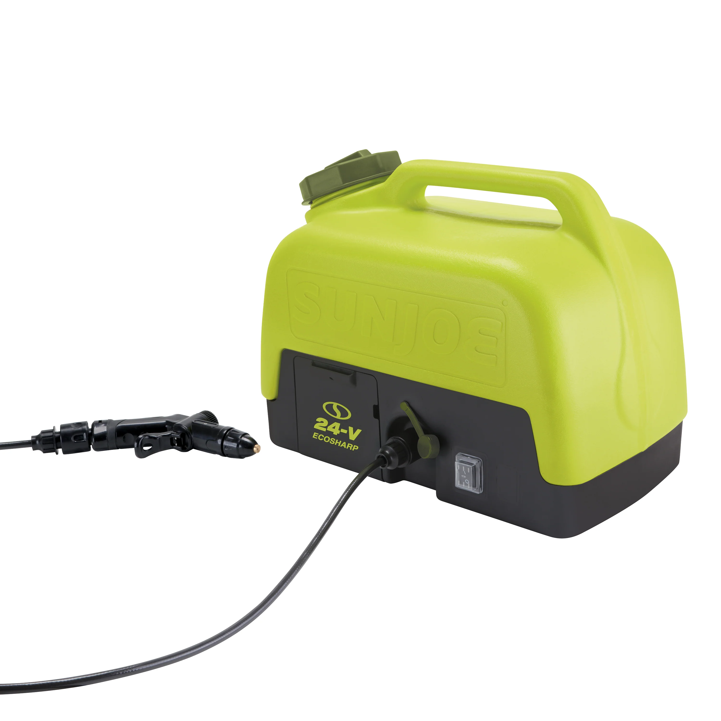 Sun Joe 24-Volt* IONMAX Cordless Go-Anywhere Portable Sink/Shower Spray Washer Kit | 5 Gal | 116 PSI Max* | 1.5 GPM Max* | W/ 2.0Ah Battery + Charger - Image 10