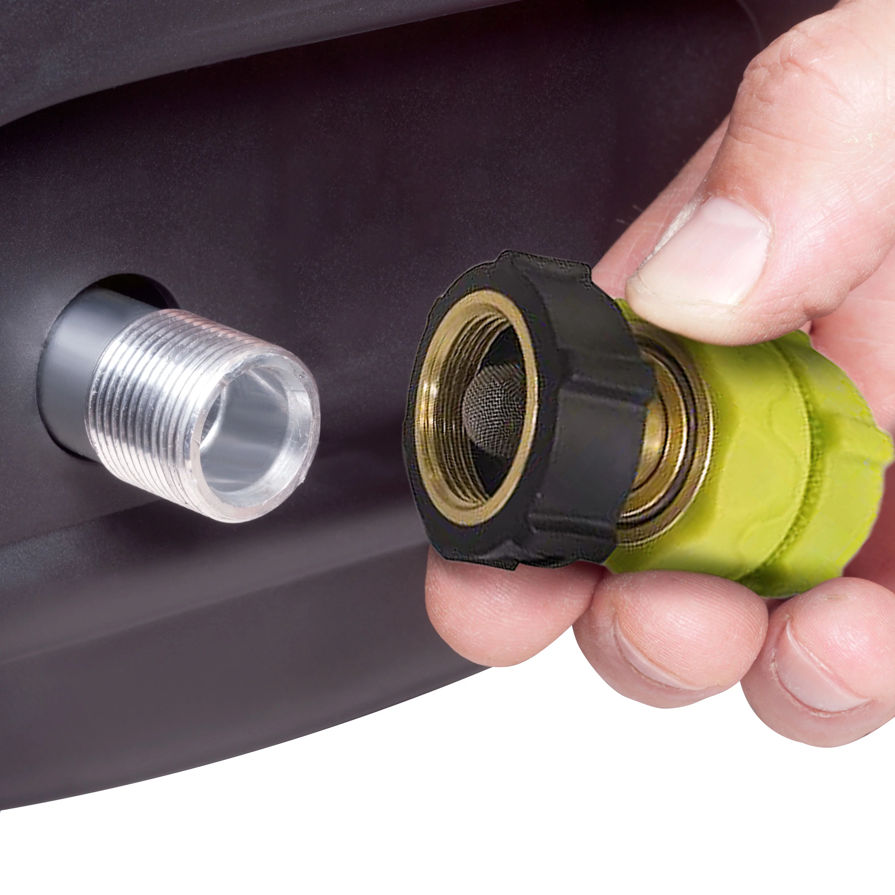 Sun Joe SPX-UQC Universal Brass/Aluminum Pressure Washer Garden Hose Quick-Connect Kit for SPX Series Pressure Washers - Image 3